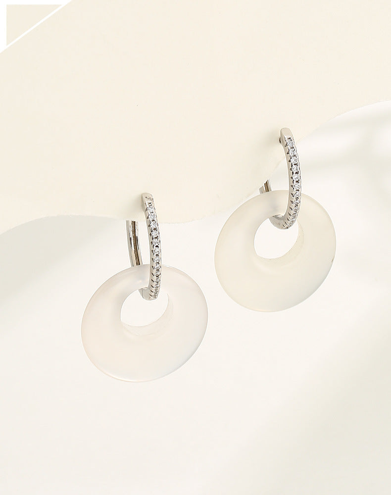 925 Sterling Silver Japanese And Korean Earrings